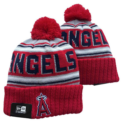 Los Angeles Angels Knit Hats 014